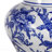 D12x19.3" Blue And White Ceramic Vase Lamp