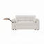 Canapé-lit chenille en tissu avec accoudoirs de rangement, port USB et table d'appoint-1348145050