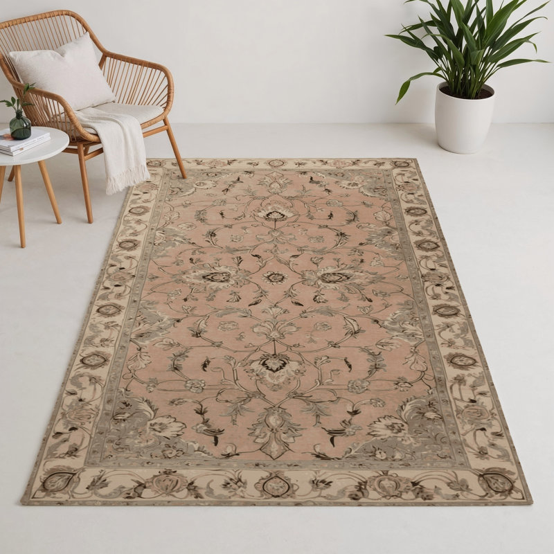 Tapis d'intérieur et d'extérieur Tabriz, Rectangulaire 3 pi x 5 pi