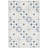 Cendy Micro-Loop Hand Tufted Wool/Cotton Floral Rug in Blue/Ivory-2099431451