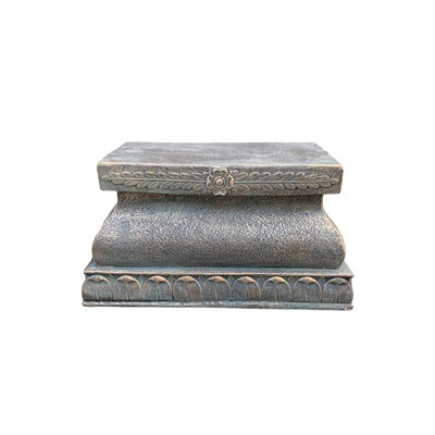 Base de piédestal rectangulaire en magnésium 12 po