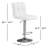 Charies Swivel Upholstered Adjustable Height Counter Stool with Metal Frame-261456372-227121196-227121197