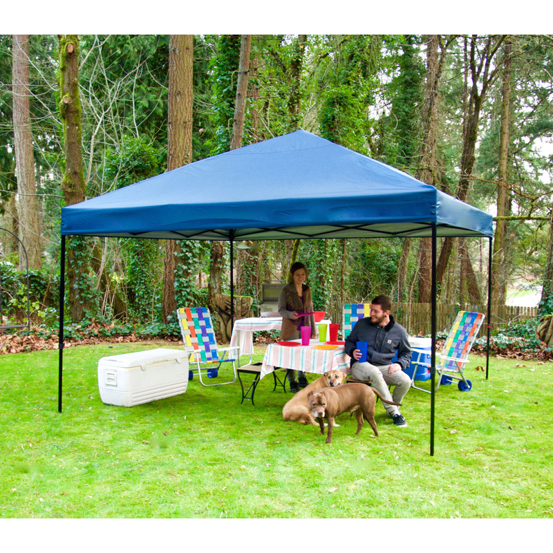 12 Ft. W x 12 Ft. D Steel Pop Up Gazebo