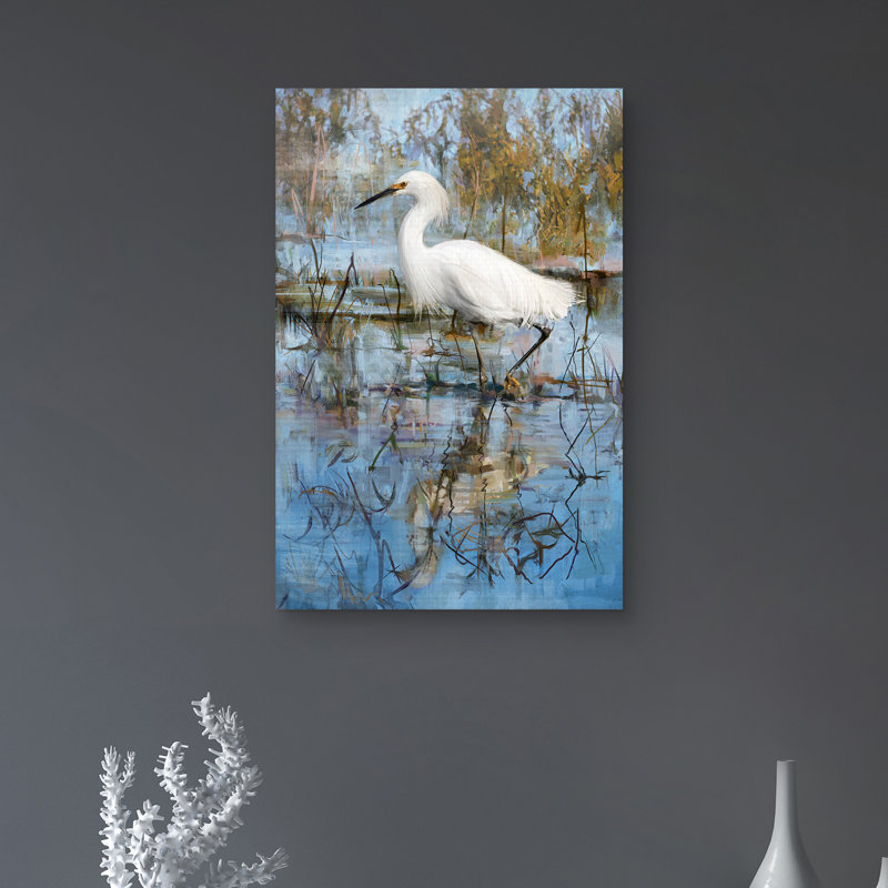 " White Egret "