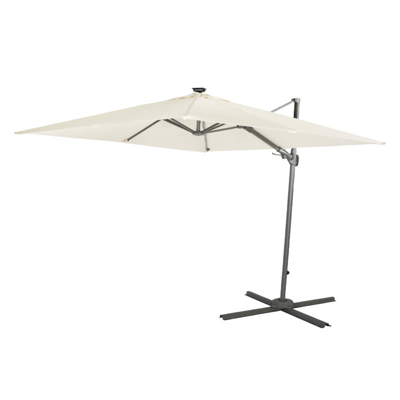 250cm Lighted Cantilever Parasol
