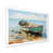 White Single Picture Framed