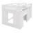 Twin Size Loft Bed with Cabinet and Shelf-1564595090