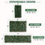 Clôture artificielle de lierre artificiel à haie simple l 114 po x P 22 po Parnassus