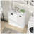 Two-Compartment Tilt-Out Laundry Sorter Cabinet With Removable Bags, Elegant And Functional For Modern Homes