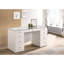 Meuble-lavabo en bois blanc 2 pièces avec lumières DEL sur miroir, 9 tiroirs et cristal, surface en verre trempé de 8 mm pour un arrangement de table