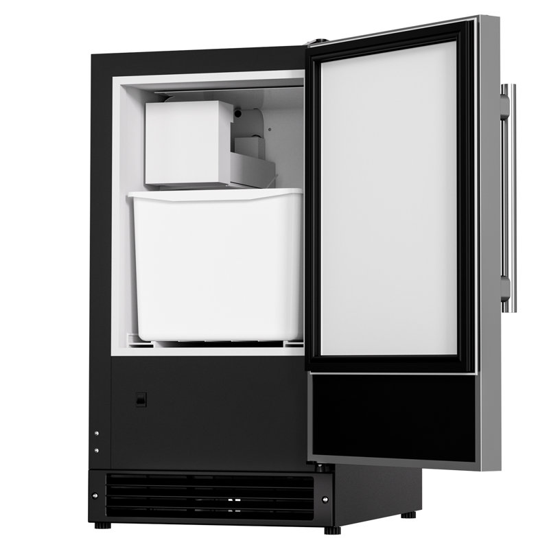 Machine à glaçons sous le comptoir / autoportante de 25 po par jour COTLIN, glace autoportante et sans drainage