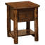 Table de chevet avec tiroir Fireside Lodge Headwaters - café