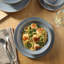  Stonebury 16 Piece Plates and Bowls Blue Dishes - Handpainted Stoneware Dinnerware Set - Service for 4-1466266401