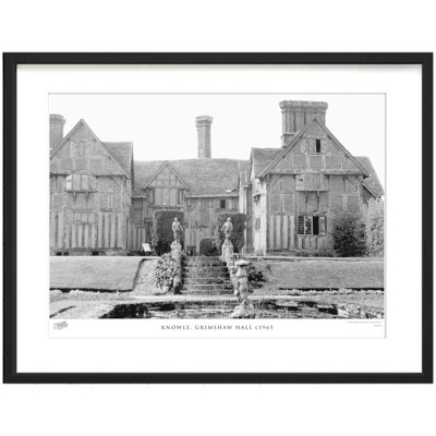 Knowle, Grimshaw Hall C1965 1 Piece Single Picture Frame Wall Art