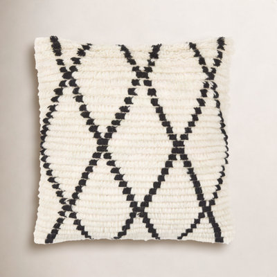 Cyan Wool Pillow Cover