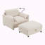 Chaise avec repose-pieds avec rangement-882301785
