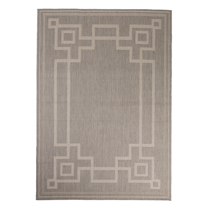 Tapis oriental d'extérieur Furnish My Place, Rectangle 7 pi 10 po x 10 pi