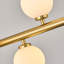 Lustre linéaire Spoutnik à 9 lumières à intensité variable-168824636