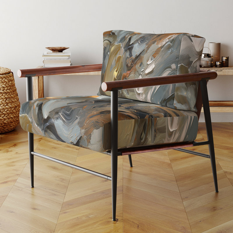 Fauteuil d'appoint Currahee, Noir, noir, noir, noir