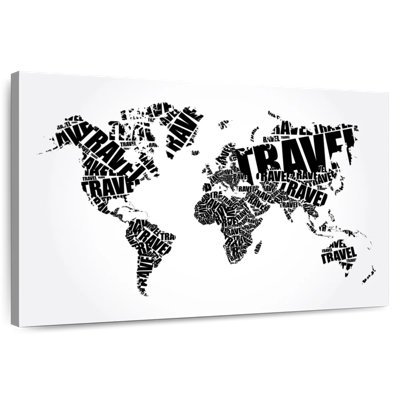Aliaz Travel Word Cloud Map