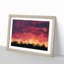 Flaming Skies in Abstract - Picture Frame Graphic Art Print-55730831-55730833