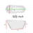 63" X 31.2" Freestanding Soaking Acylic Bathtub