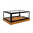 20 in. Wooden and Glass Muffin /  Cake Display Case