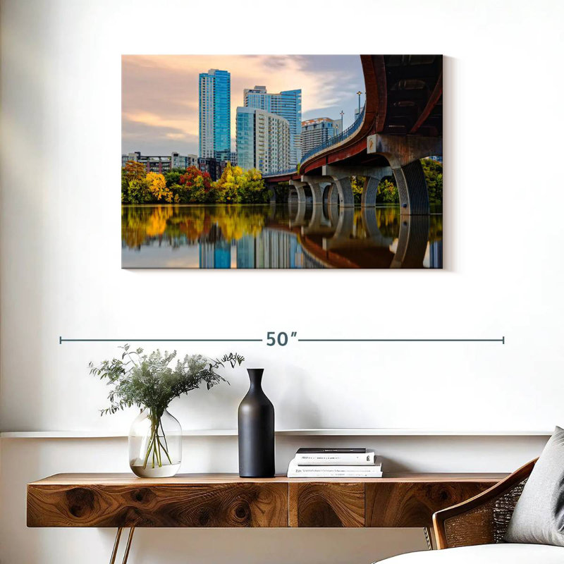 Paysage urbain urbain Sirci Austin, H 24 po x l 36 po