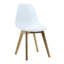 Mingus Plastic Dining Chairs with Solid Wooden Legs - Retro Side Chair for Dining Room Kitchen Living Room Office-1031805604-969575218