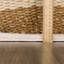 Tapis beige en polyester tissé à la machine Jaileah-1139537840