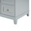 Meuble-lavabo simple 37 po avec 4 tiroirs et 2 portes Ferrand