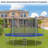 Replacement Safety Net without Ten Poles for 15' Trampoline