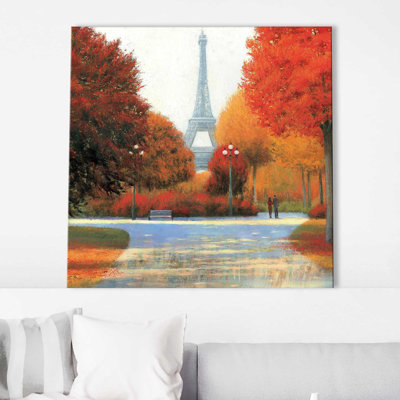 " Autumn In Paris Couple "