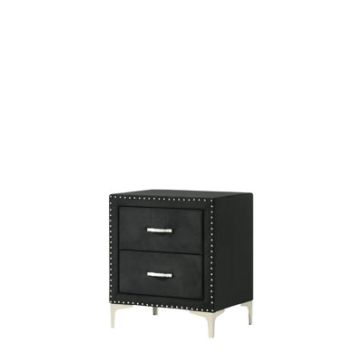 Lucinda - Nightstand - Black