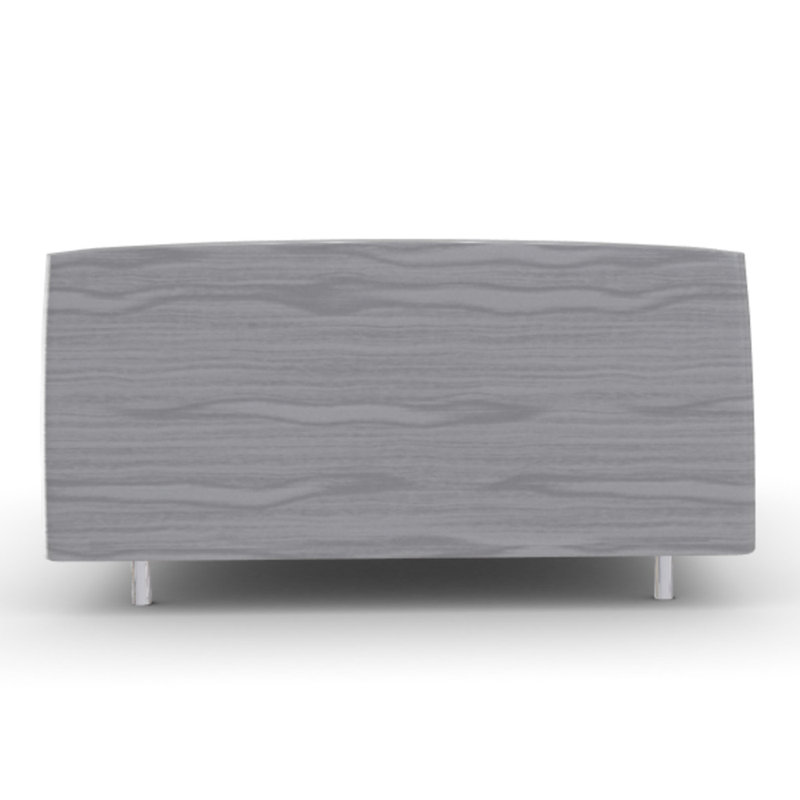 Platform Bed, Walnut, Queen