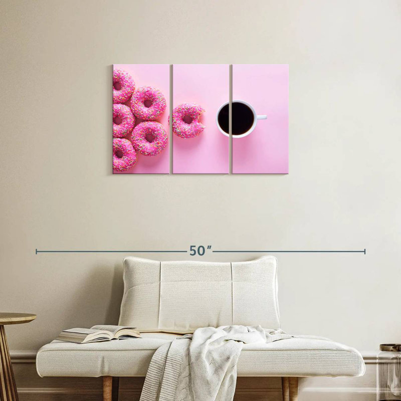 Yarlin Doughnuts And Coffee, 20" H x 33" W