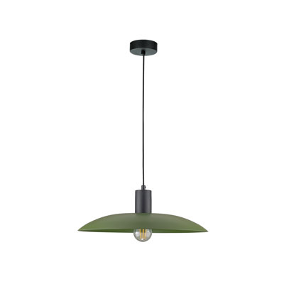 1 - Light Matte Black Dome Pendant