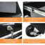 Rangement à outils roulant avec 6 tiroirs et serrure, pour usage industriel - Commode coffre noir