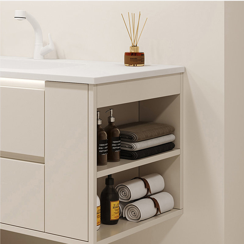 Italian style minimalist modern bathroom cabinet