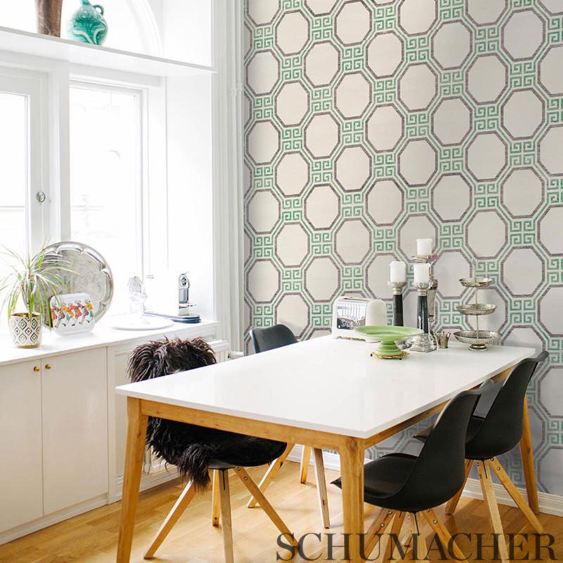 Octavia Sisal Wallpaper, Quartz