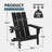 Outdoor Folding Adirondack Chair -123349690
