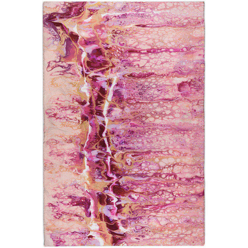Premium Machine Washable Dream Shag ADS61 Abstract Rug, 8' x 10'