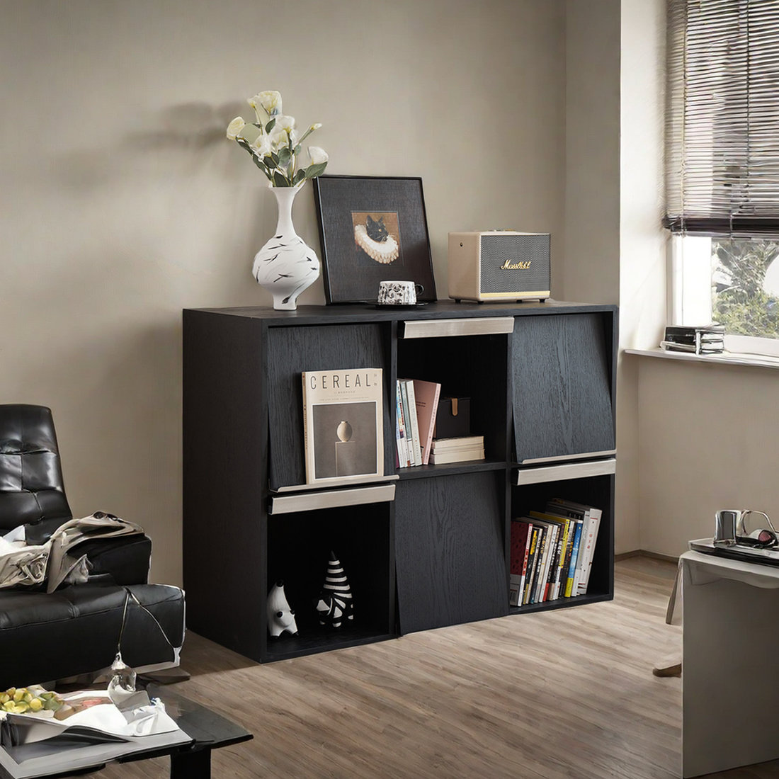 HomeCanvas Nordic style cabinet doors display accent cabinets - Wayfair ...