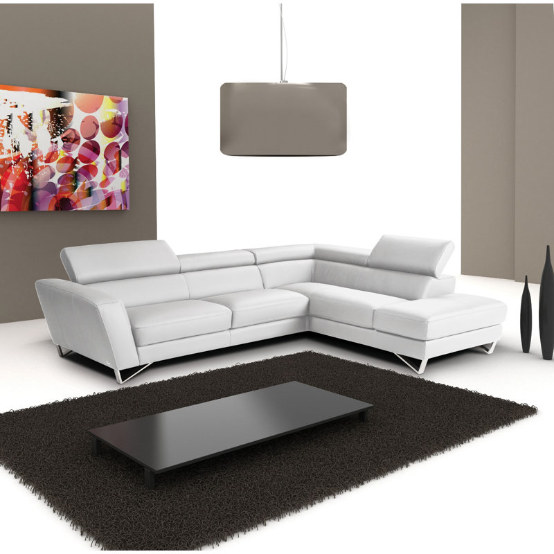 Ensemble de salon en cuir véritable 3 pièces Gioia
