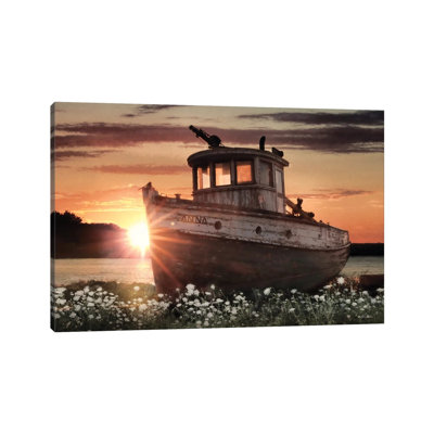 Anna 1 Piece Wrapped Canvas Wall Art