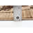 One-of-a-Kind 8'0" X 9'9" New Age Wool Area Rug in Tan/Dark Brown