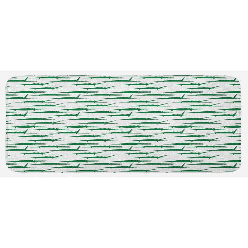 Tapis de cuisine Crocodile
