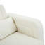 Chaise berçante en velours avec coussin Accent, confort ultime pour votre maison