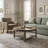 Locke Solid Wood Top Coffee Table-743395951