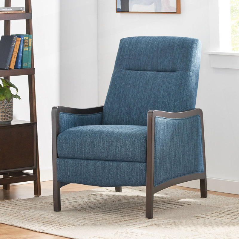 Canapé inclinable en tissu Mid-Century, Marine